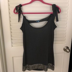 Open back dressy tank